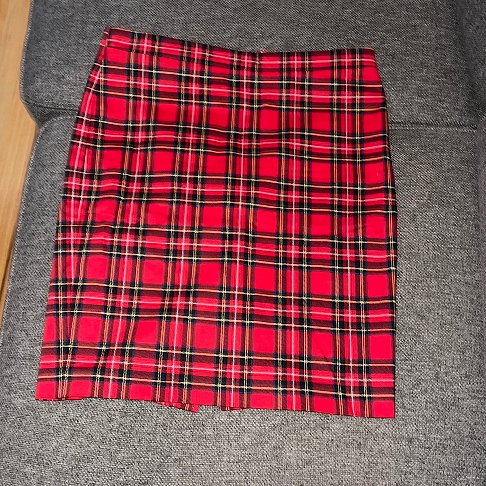 J. Crew plaid size 6 skirt